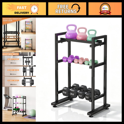 Tier adjustable dumbbell - 3-tier,