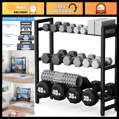 Adjustable tier dumbbell - 3,