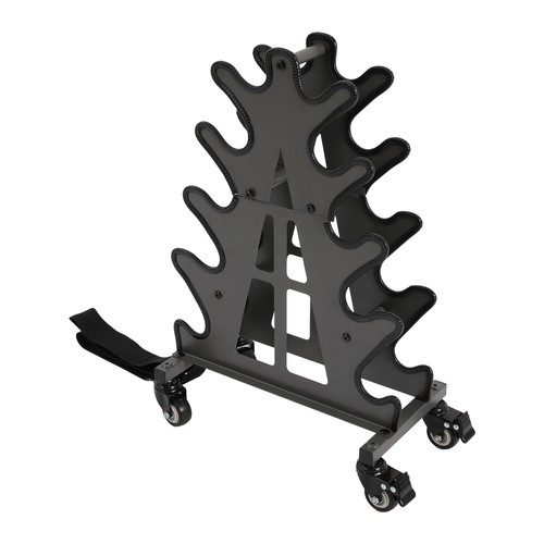 Tier dumbbell rack with - dumbbell,