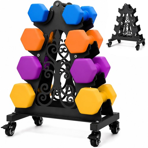 Tier dumbbell rack - dumbbell, a-frame