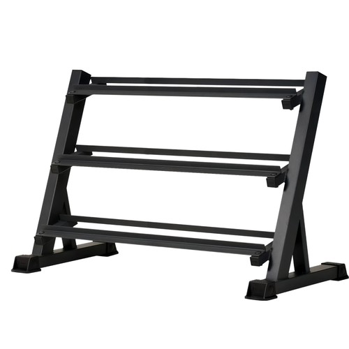 Tier dumbbell rack holds - 3-tier,