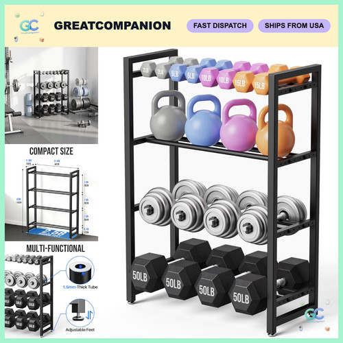 Tier dumbbell rack heavy - 3-tier,