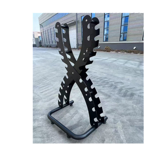 Freestanding metal dumbbell - metal,