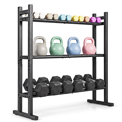 Tier dumbbell rack - dumbbell, rack,