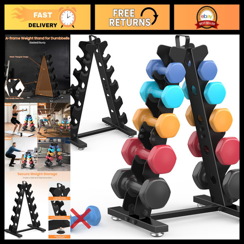 Tier dumbbell rack stand for - dumbbell,