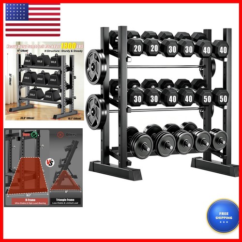 Tier dumbbell rack - dumbbell, 1300lb