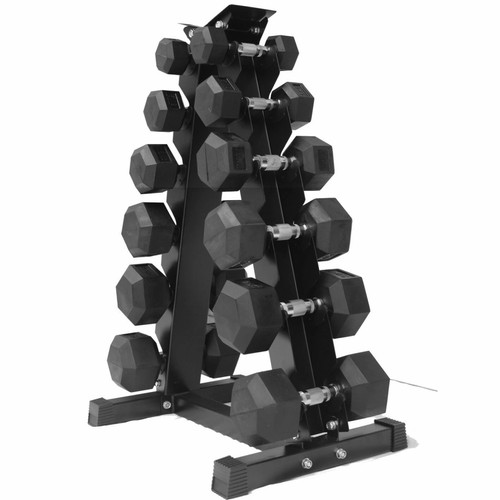 Hex dumbbell tier rack - hex,