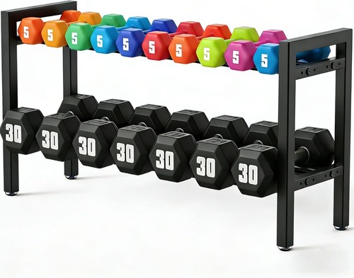 Adjustable dumbbell storage - dumbbell,