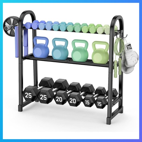 Tier dumbbell rack 360lb - dumbbell,