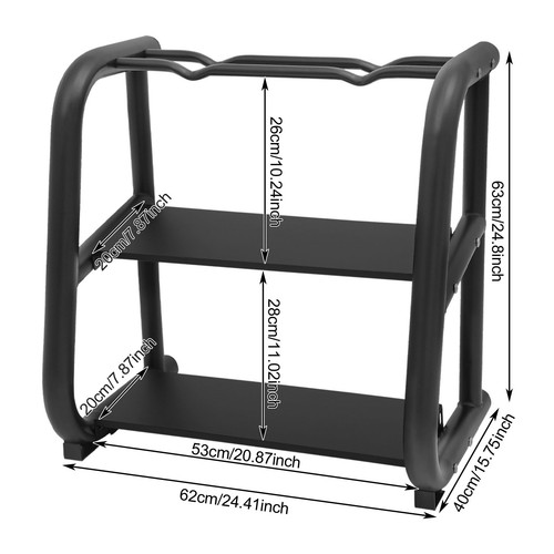 Kettlebell storage rack - storage,