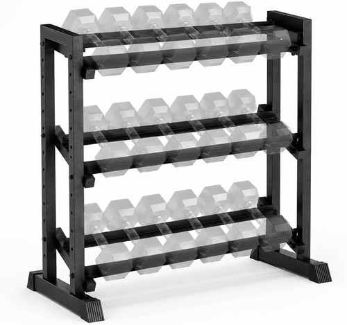 Adjustable tier dumbbell - 3-tier,