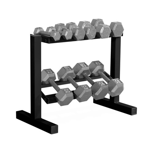 Two tier dumbbell rack - in, two-tier