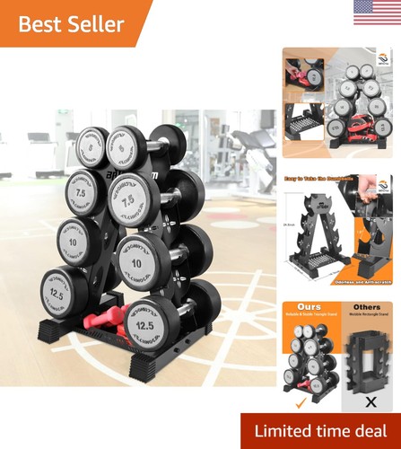 Durable tier dumbbell rack - durable, 4-tier