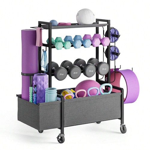 Adjustable dumbbell rack - adjustable,