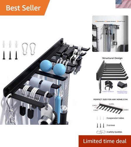 Home gym wall mount storage - gym,