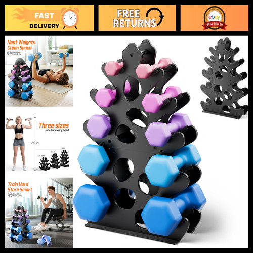 Tier dumbbell rack weight - -,