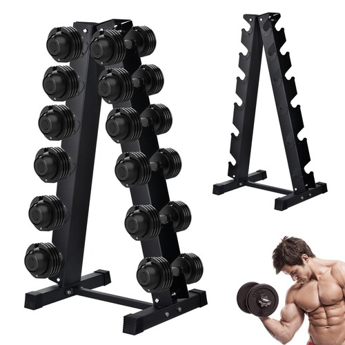 Tier dumbbell weight storage - 6-tier,