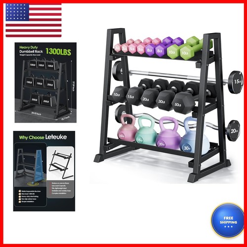 Leteuke tier dumbbell rack - tier,